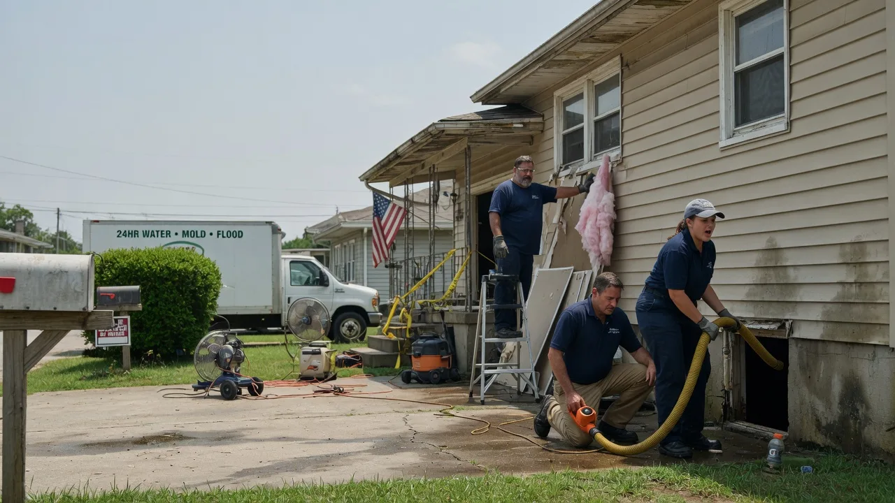 Water Damage Repair in Nolan, TX near me